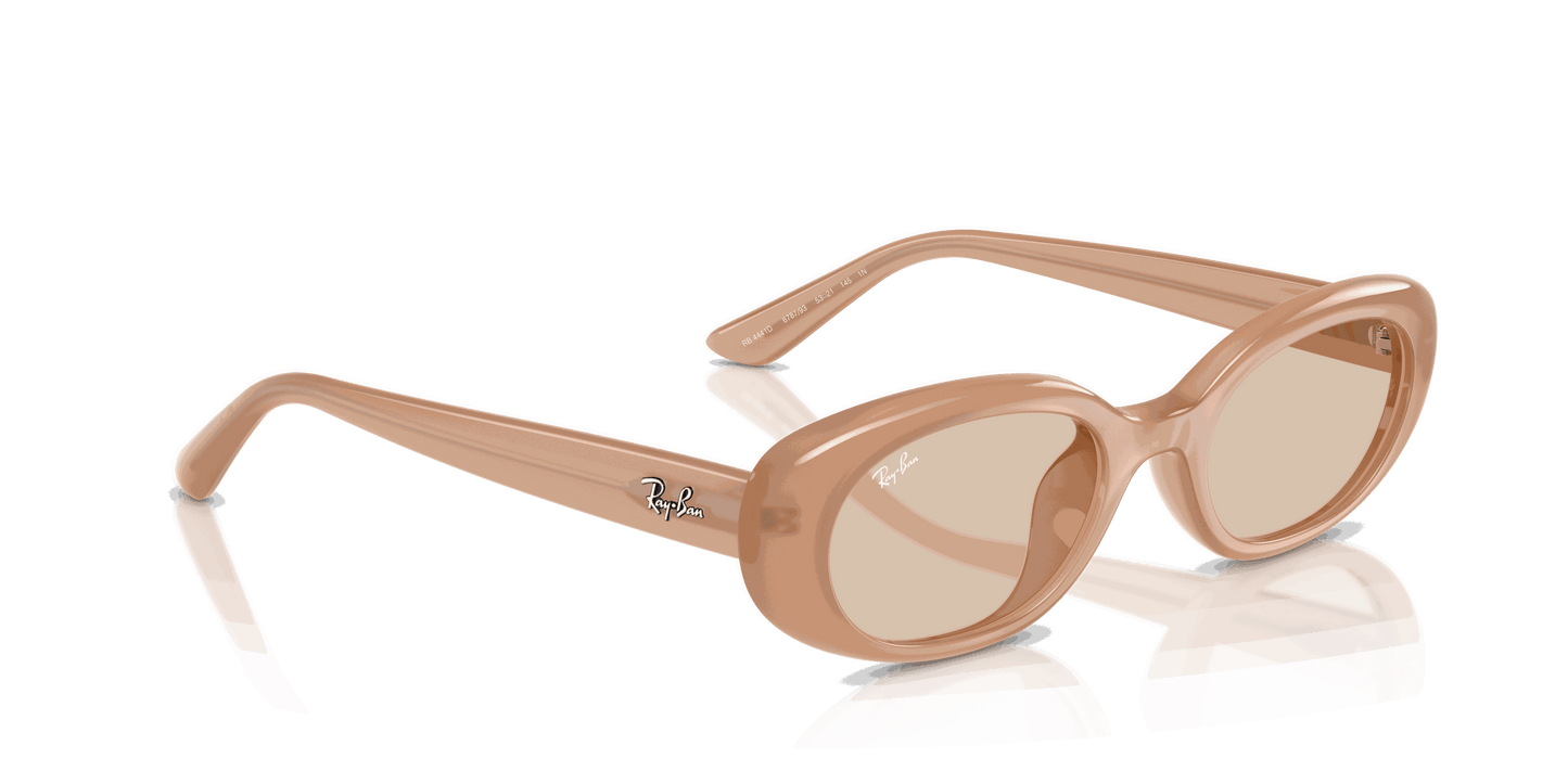 [Light Brown Lenses, Matte Opal Beige Frame]
