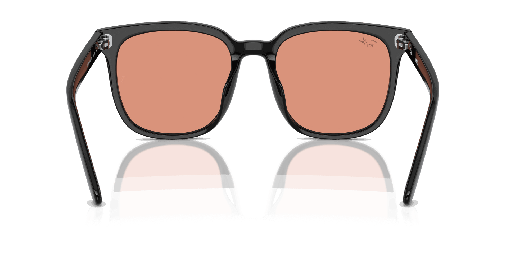 [Orange Lenses, Polished Black Frame]