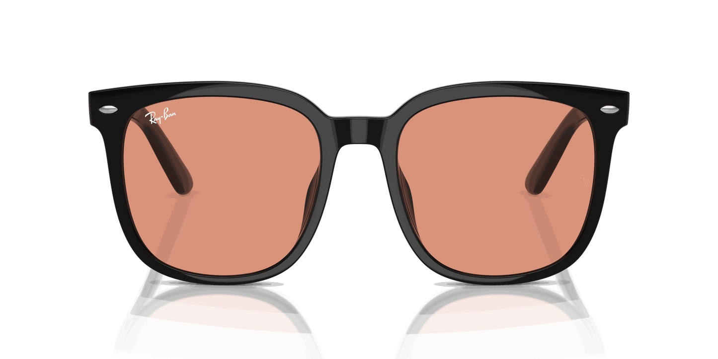 [Orange Lenses, Polished Black Frame]