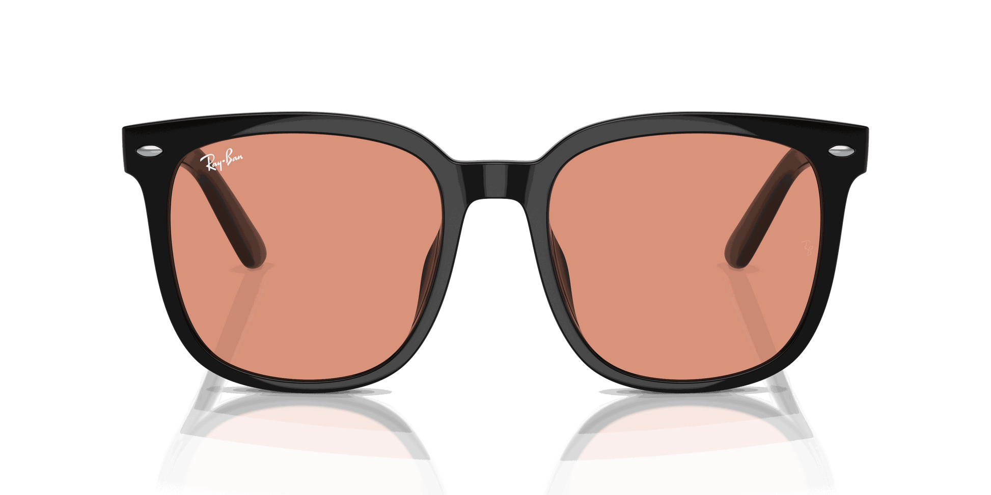 [Orange Lenses, Polished Black Frame]