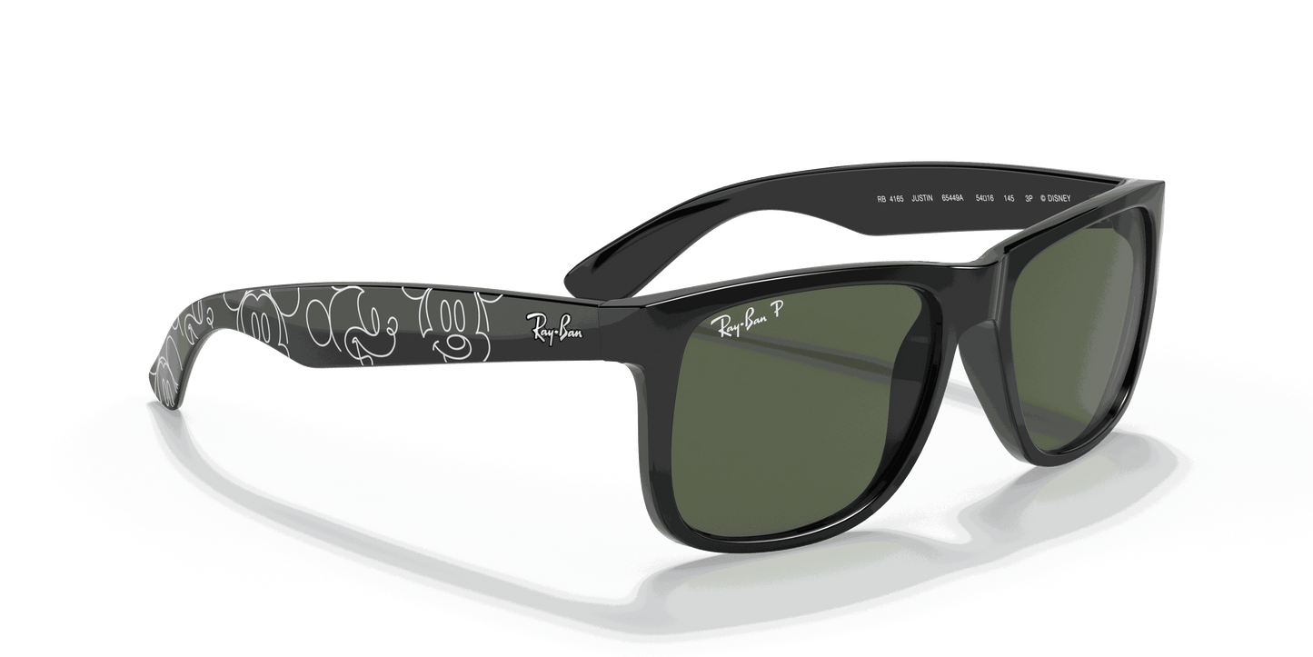 [Polarized Dark Green Lenses, Polished Black Frame]