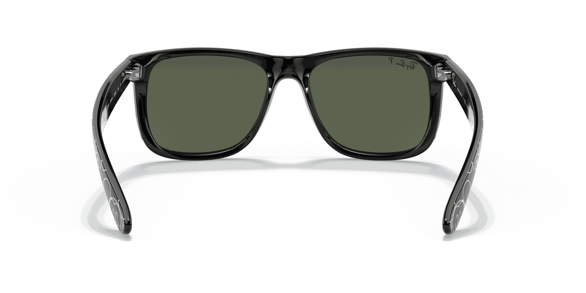 [Polarized Dark Green Lenses, Polished Black Frame]