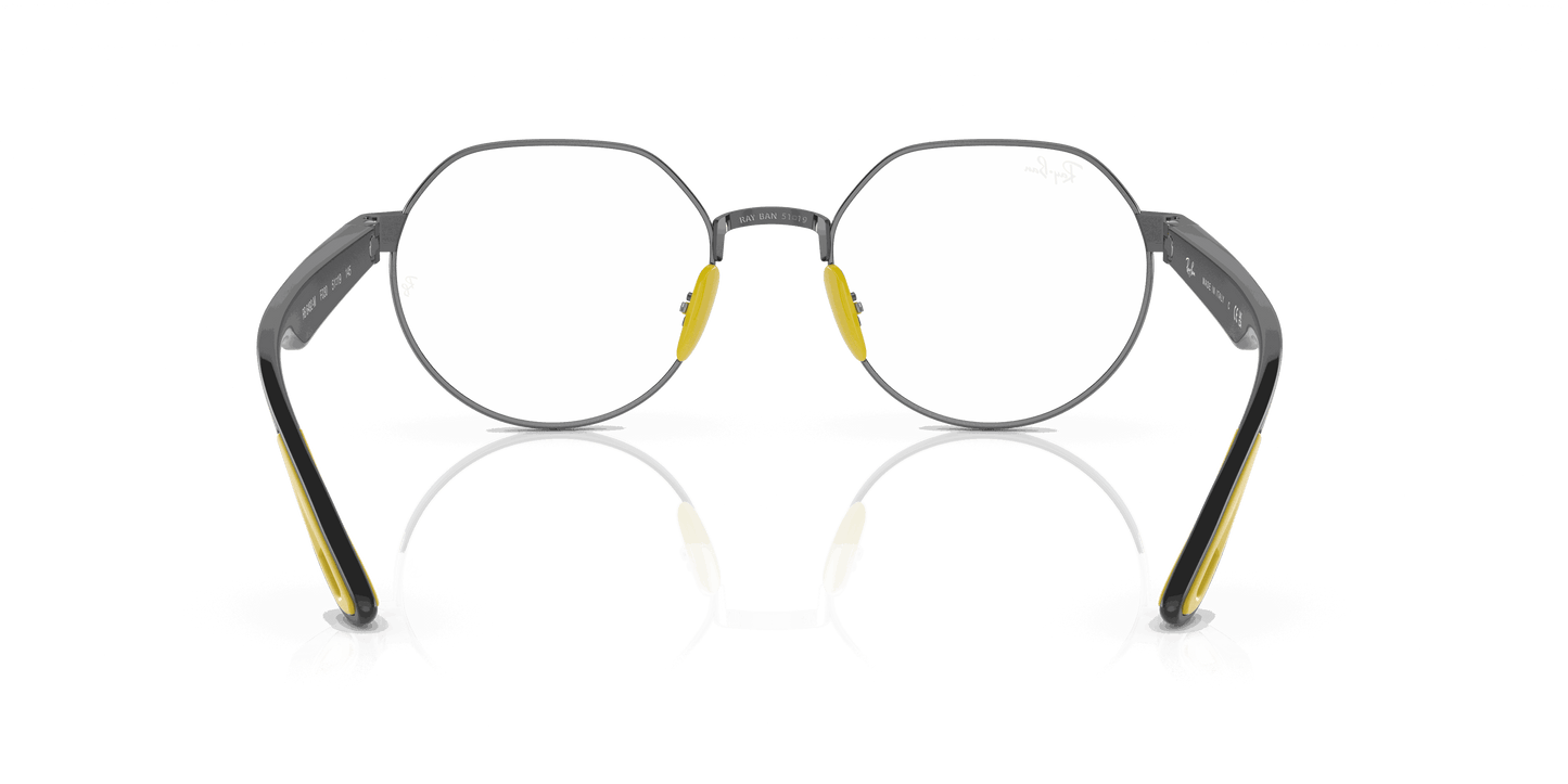 [Clear Lenses, Polished Gunmetal Frame]