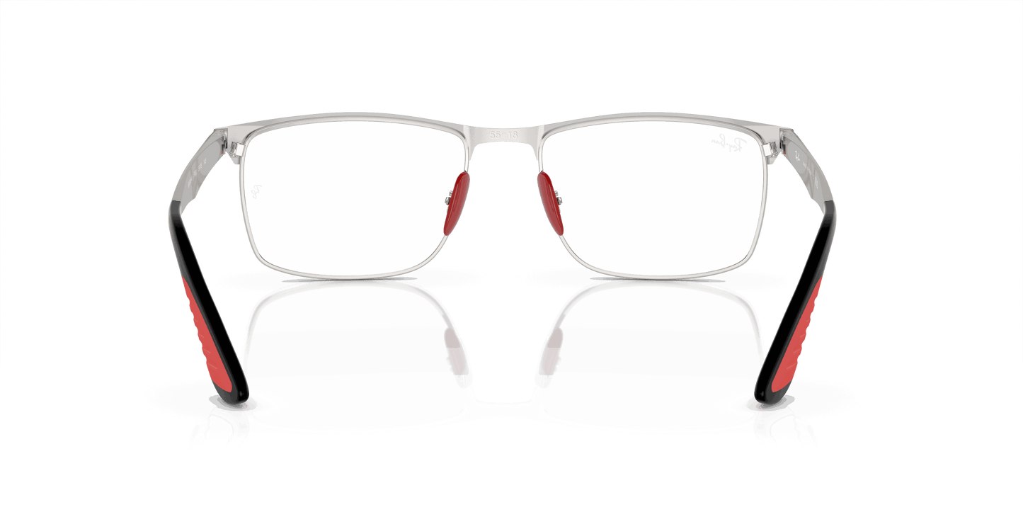 [Demo Lens Lenses, Polished Black On Silver Frame]