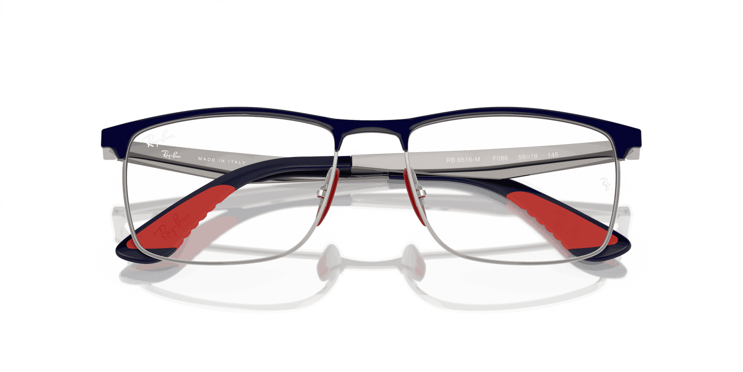 [Clear Lenses, Polished Blue On Gunmetal Frame]
