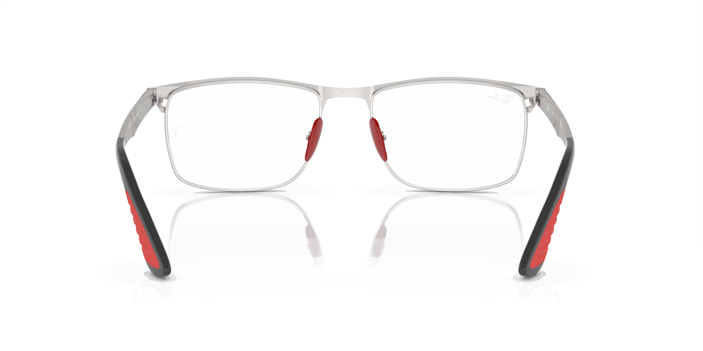 [Clear Lenses, Polished Gunmetal On Silver Frame]