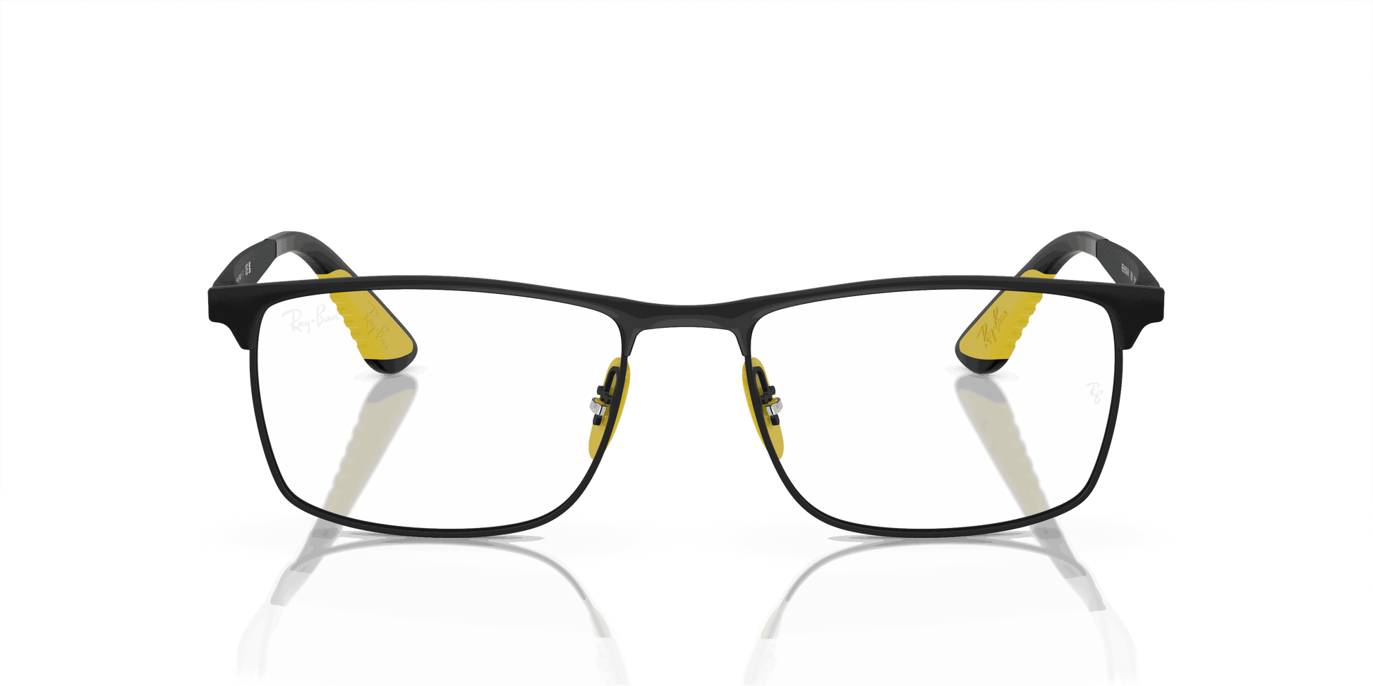 [Clear Lenses, Matte Black Frame]