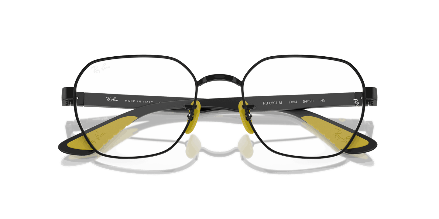 [Clear Lenses, Polished Black Frame]