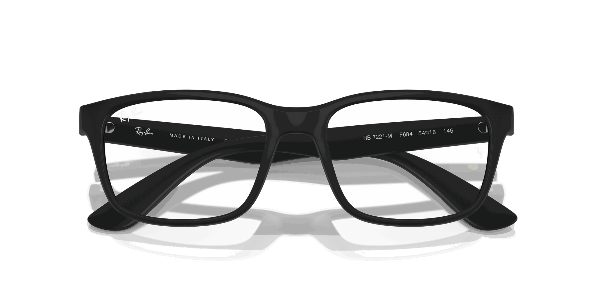 [Clear Lenses, Matte Black Frame]