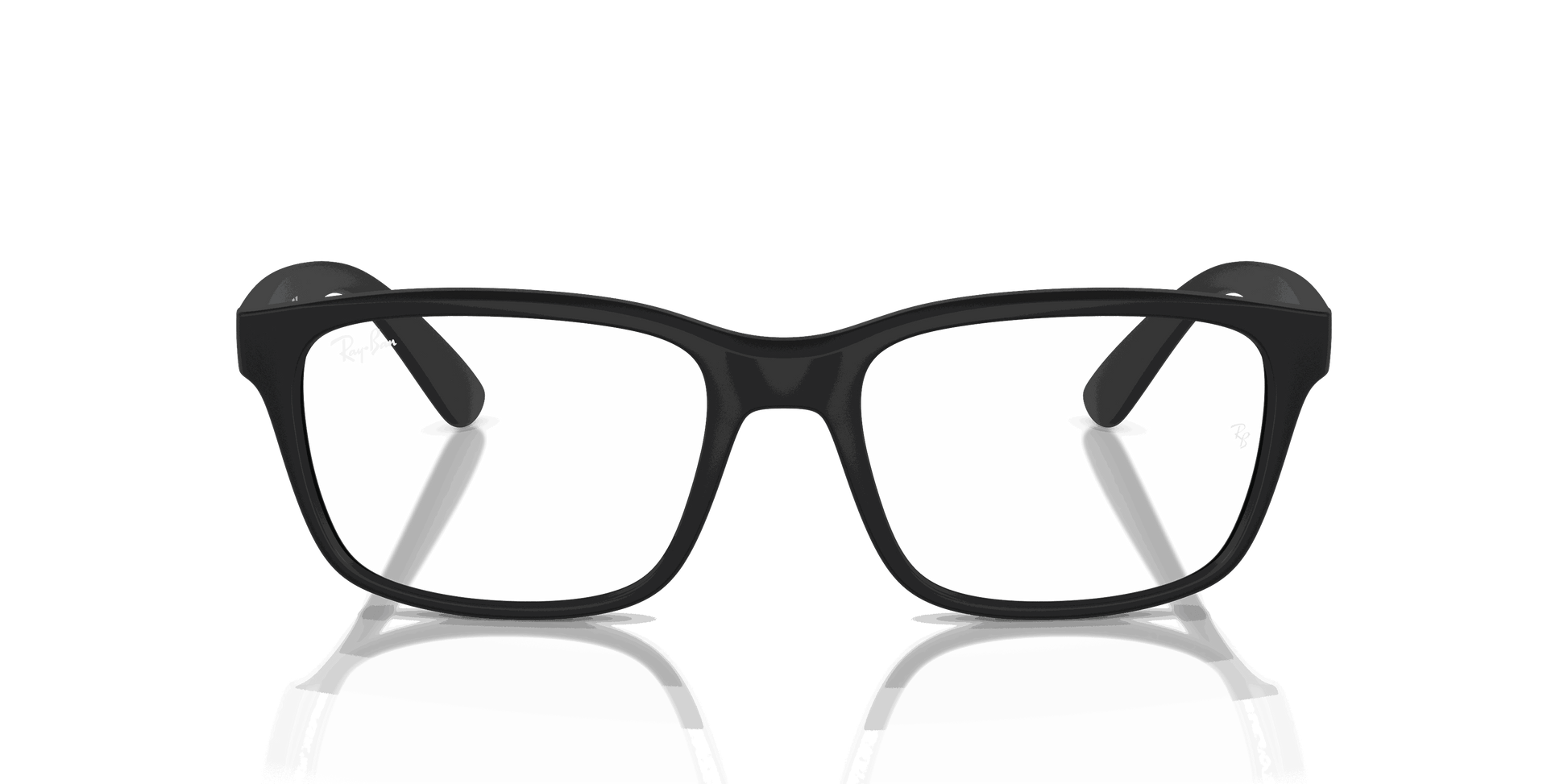 [Clear Lenses, Matte Black Frame]