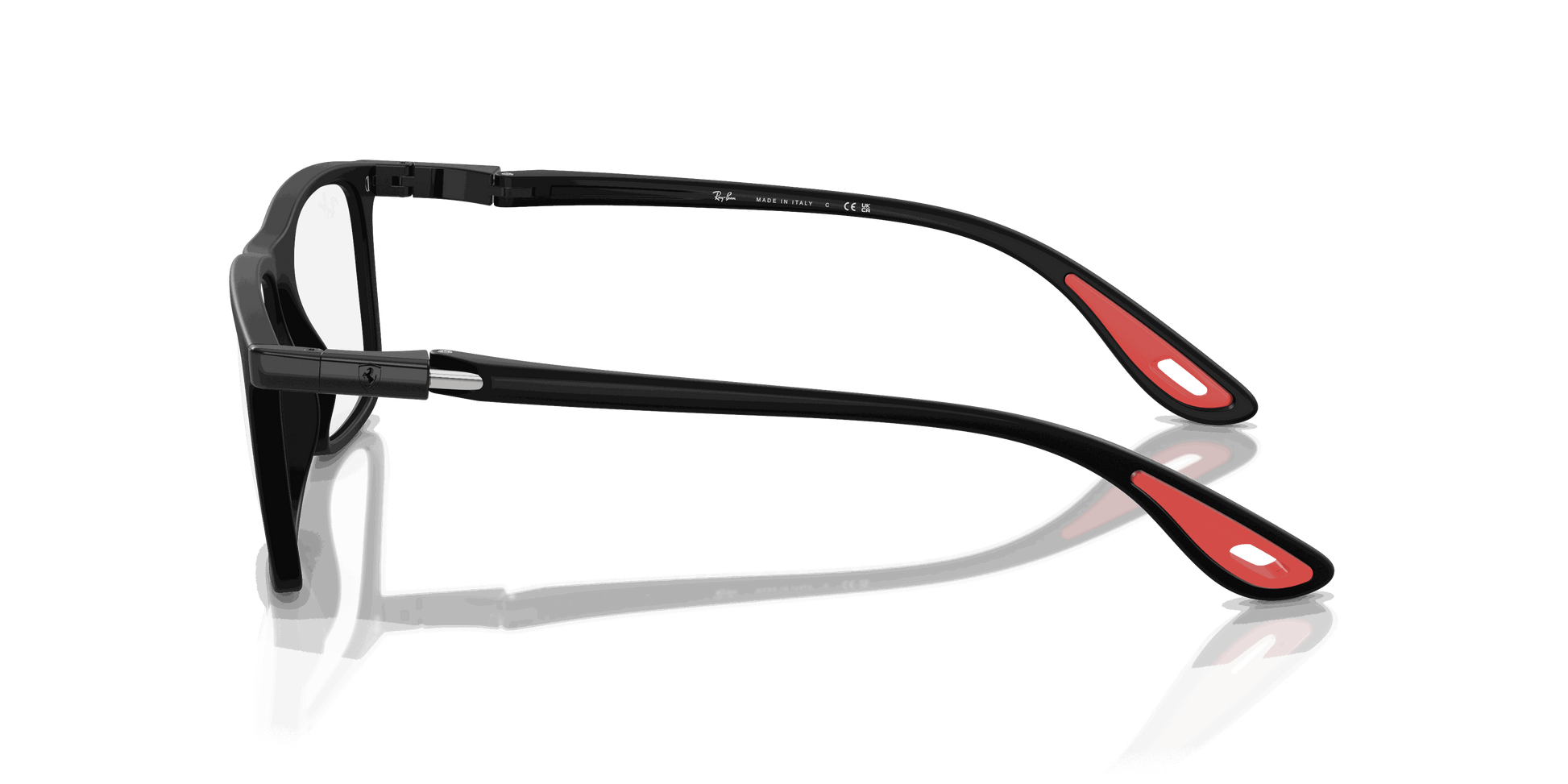 [Clear Lenses, Matte Black Frame]