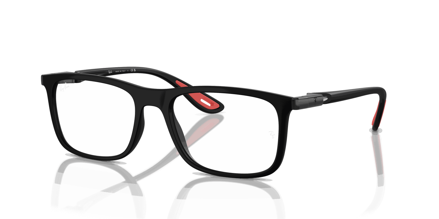 [Clear Lenses, Matte Black Frame]