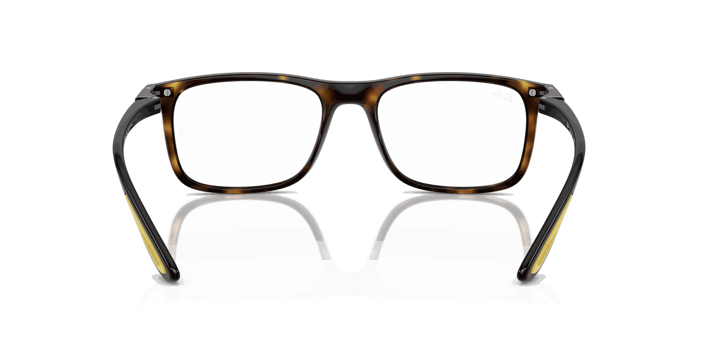[Clear Lenses, Polished Havana Frame]