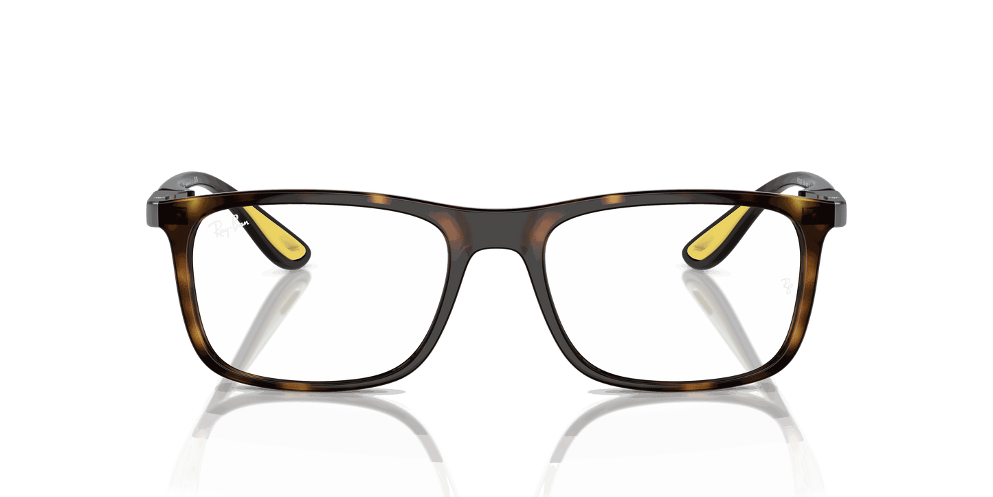 [Clear Lenses, Polished Havana Frame]