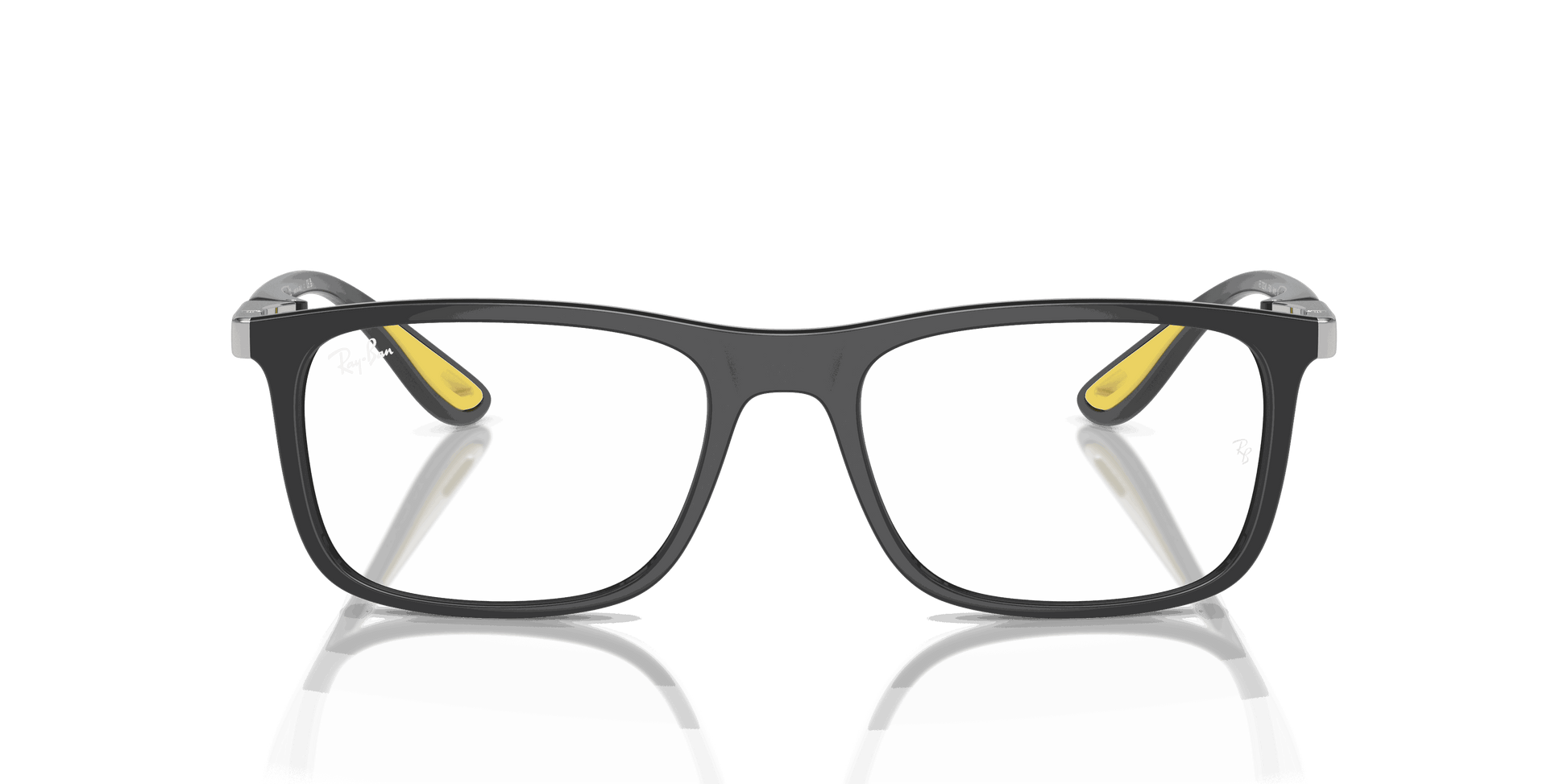 [Clear Lenses, Polished Grey Frame]