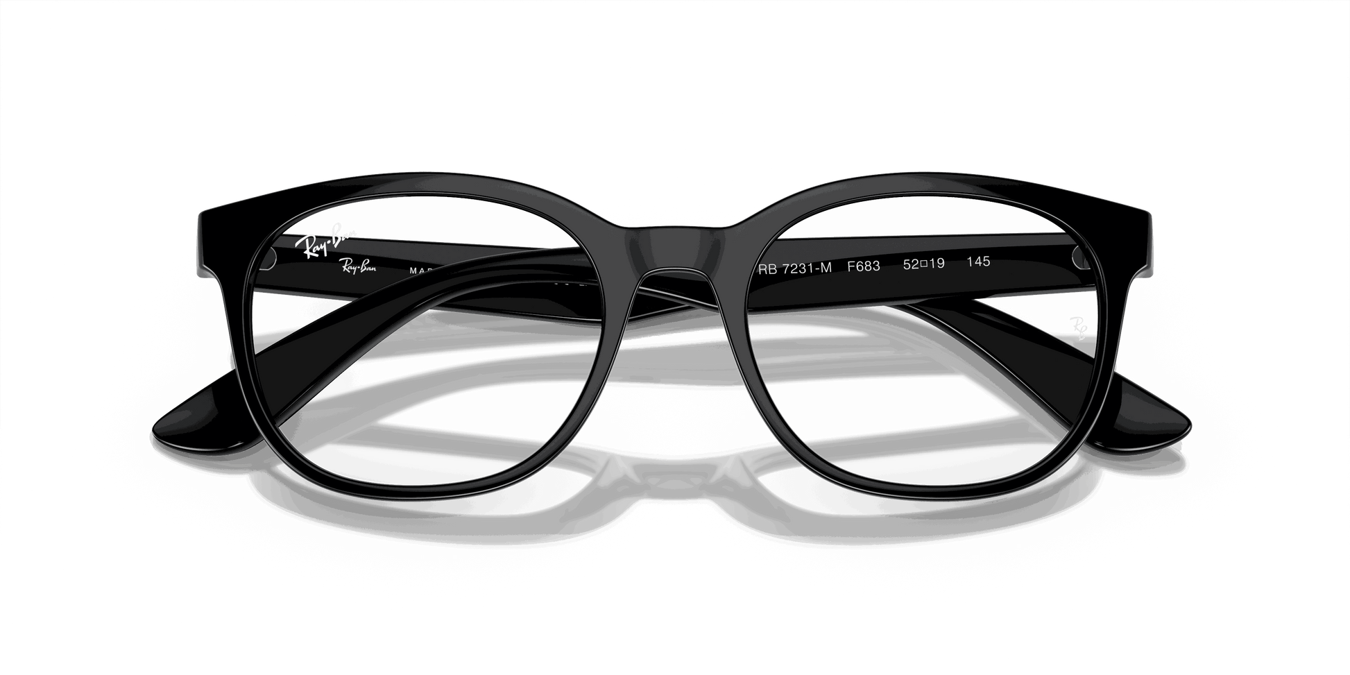[Demo Lens Lenses, Polished Black Frame]