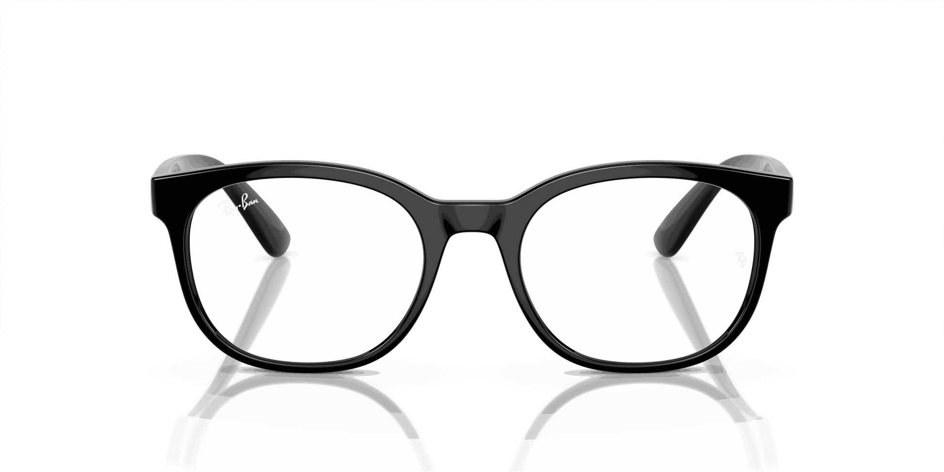 [Demo Lens Lenses, Polished Black Frame]