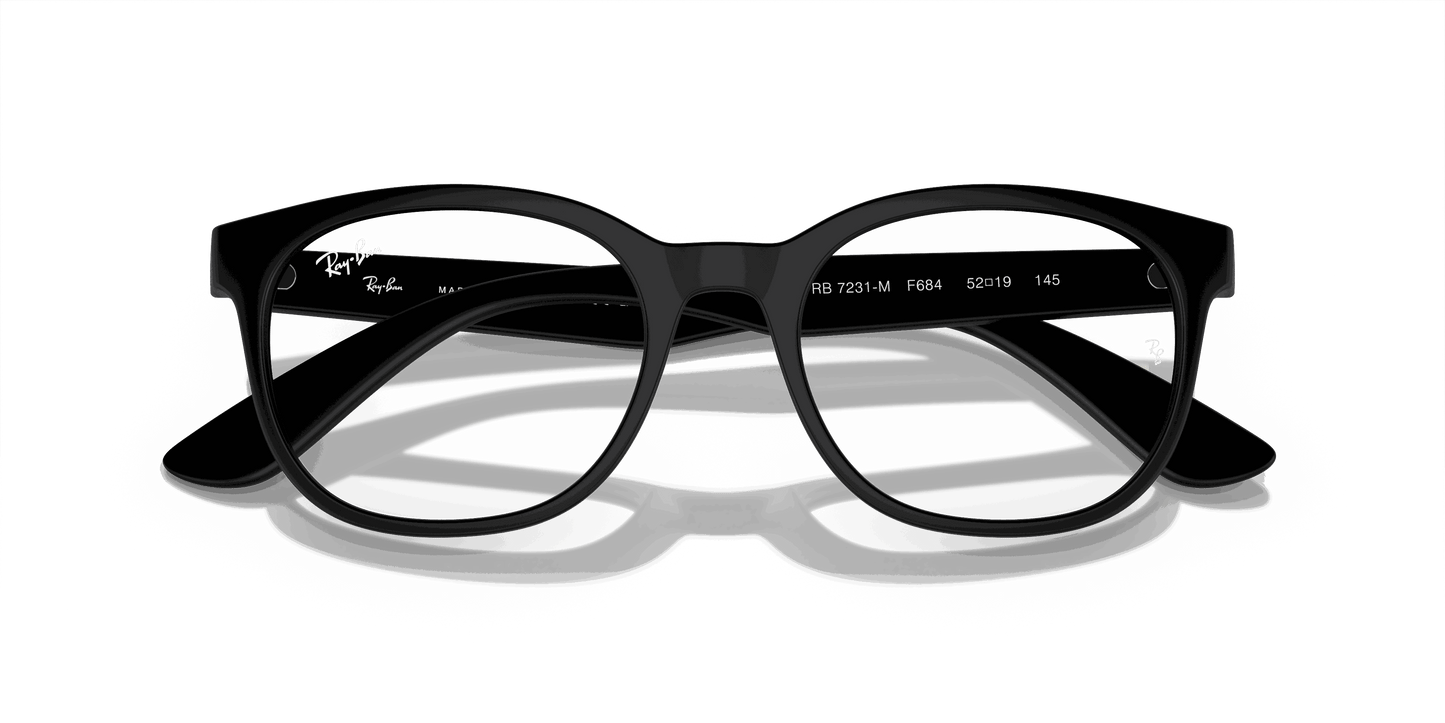 [Demo Lens Lenses, Matte Black Frame]
