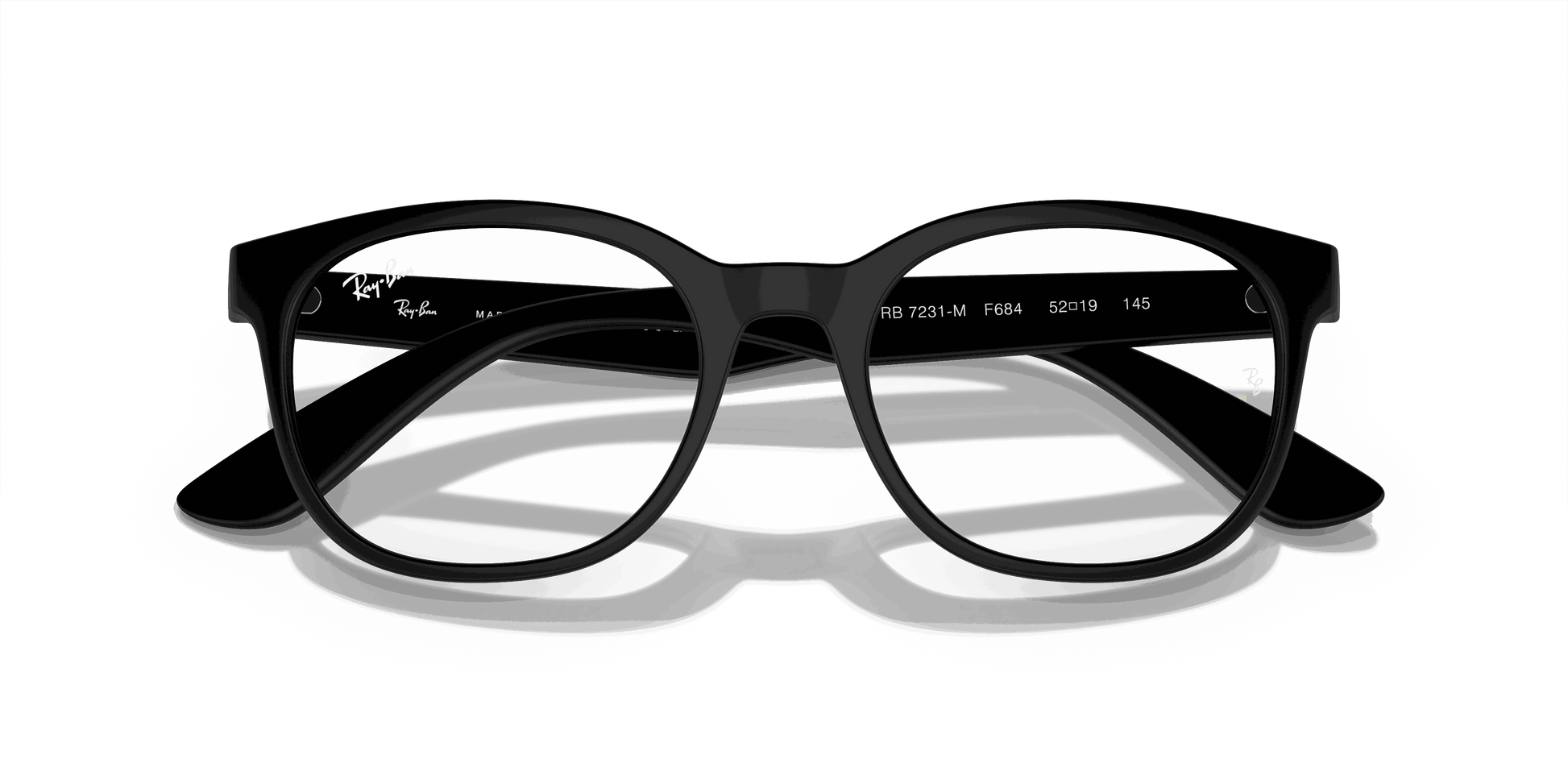 [Demo Lens Lenses, Matte Black Frame]