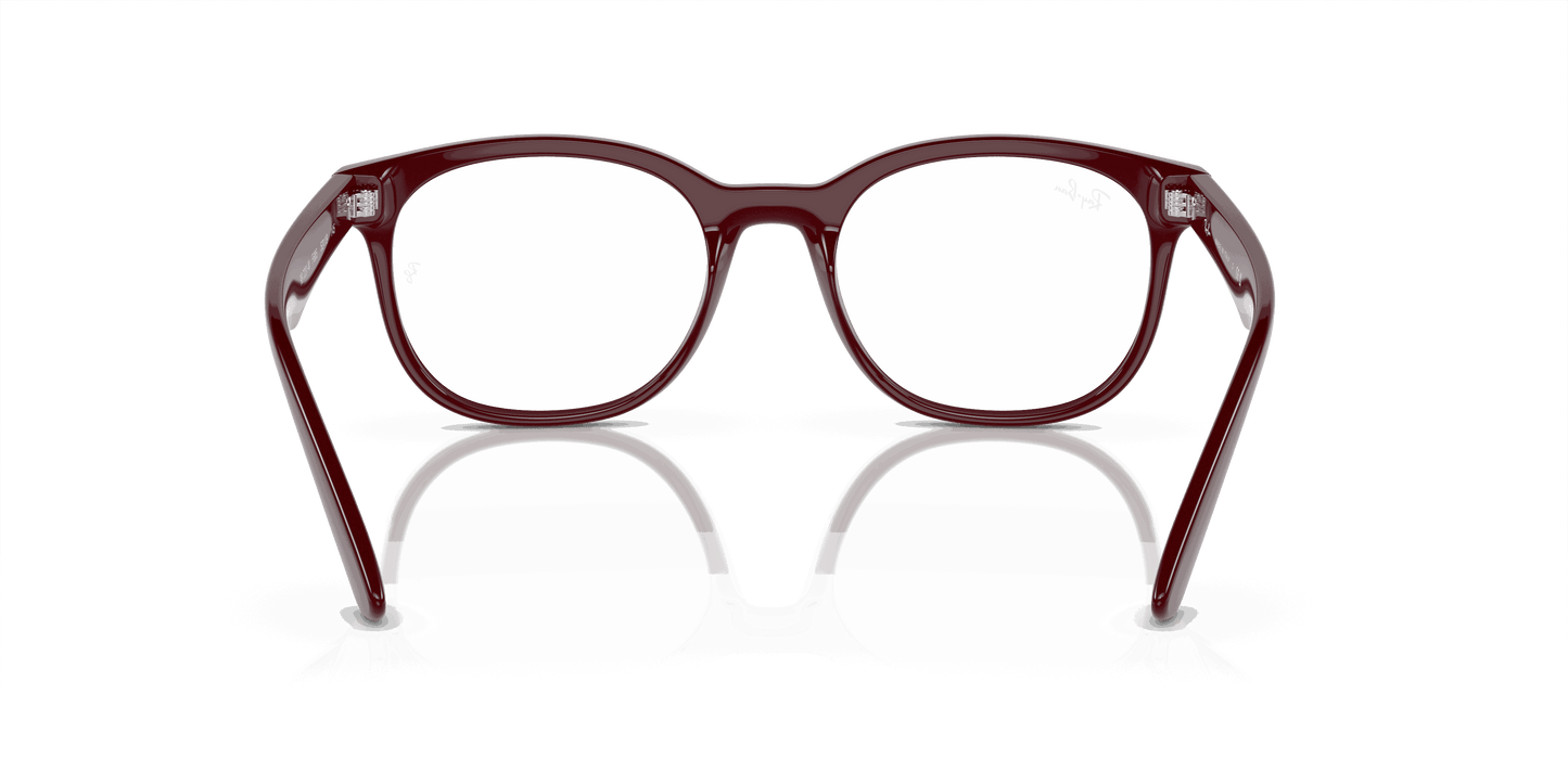 [Demo Lens Lenses, Polished Dark Red Frame]