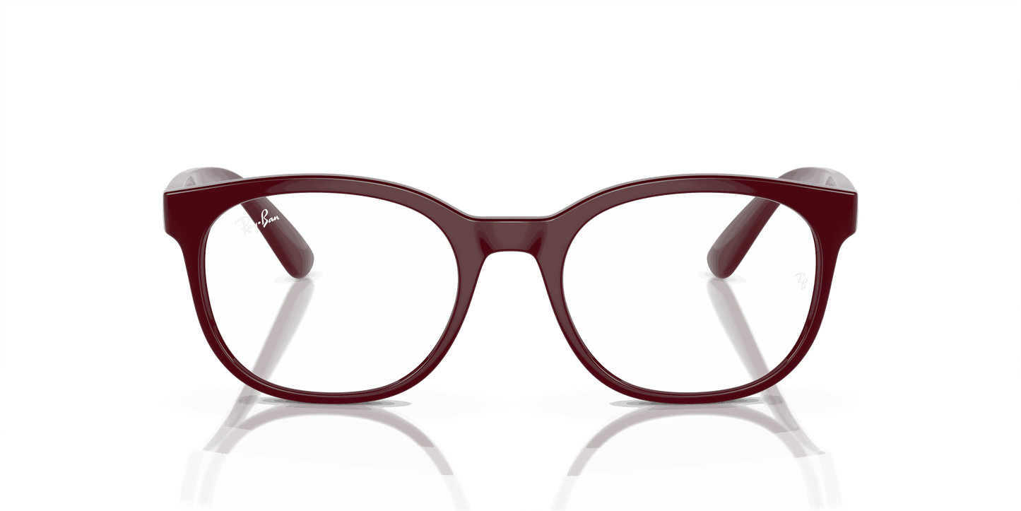 [Demo Lens Lenses, Polished Dark Red Frame]