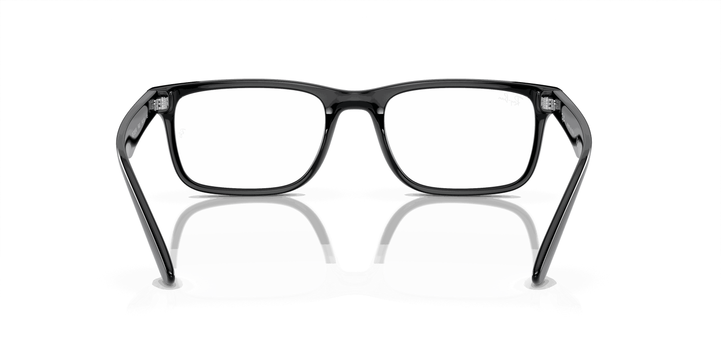 [Demo Lens Lenses, Polished Black Frame]