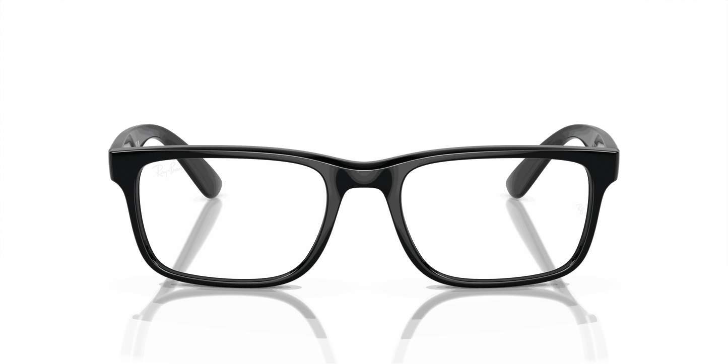 [Demo Lens Lenses, Polished Black Frame]