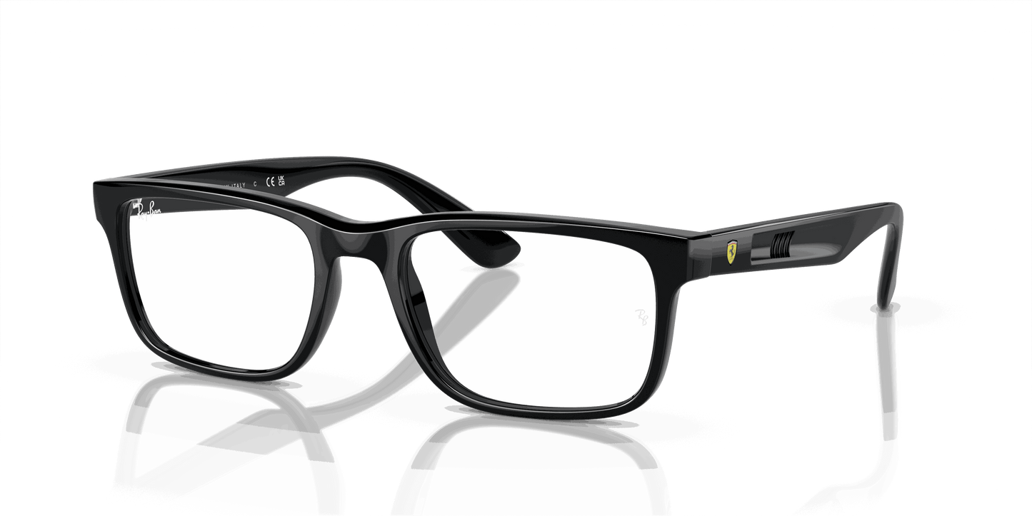 [Demo Lens Lenses, Polished Black Frame]