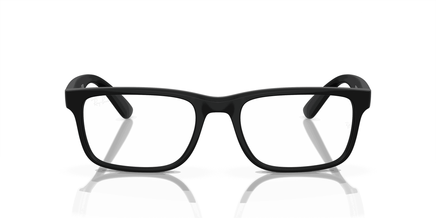 [Clear Lenses, Matte Black Frame]