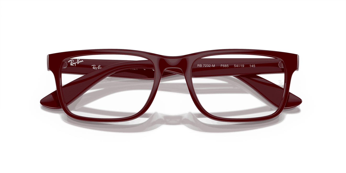 [Demo Lens Lenses, Polished Dark Red Frame]