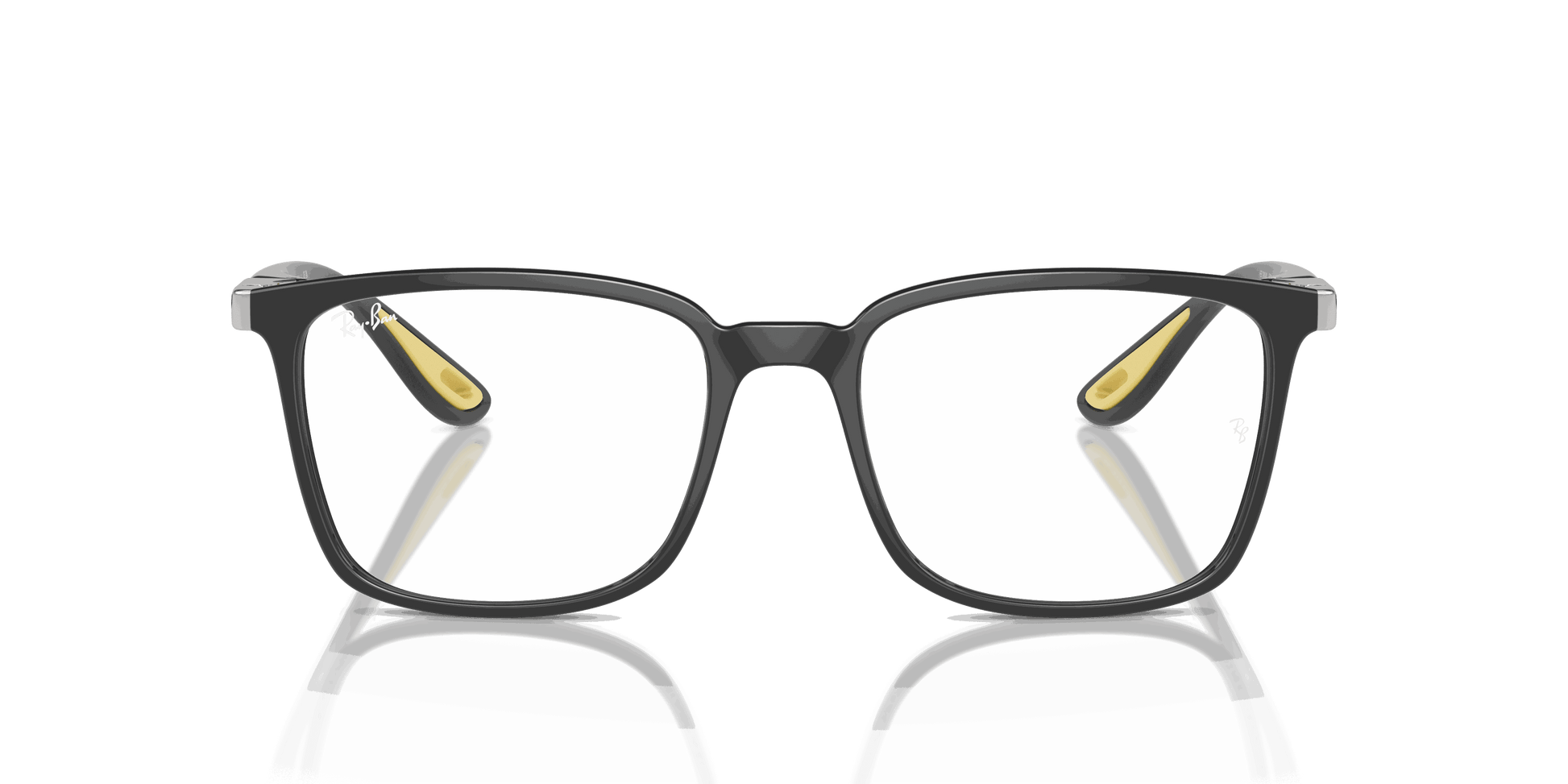 [Clear Lenses, Polished Grey Frame]