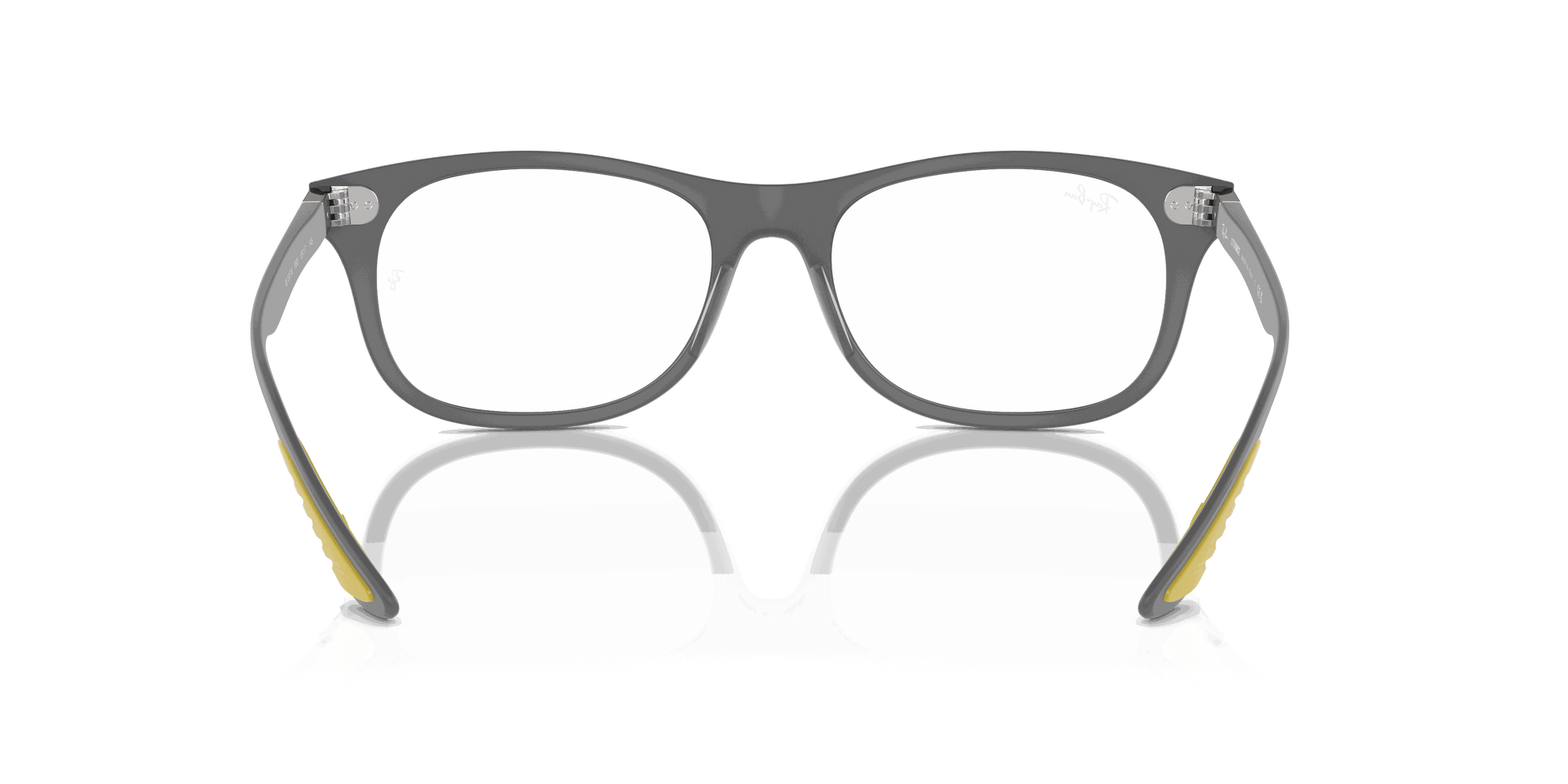 [Clear Lenses, Matte Grey Frame]