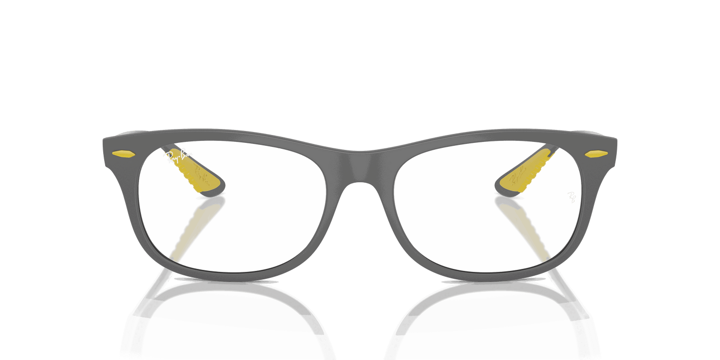 [Clear Lenses, Matte Grey Frame]
