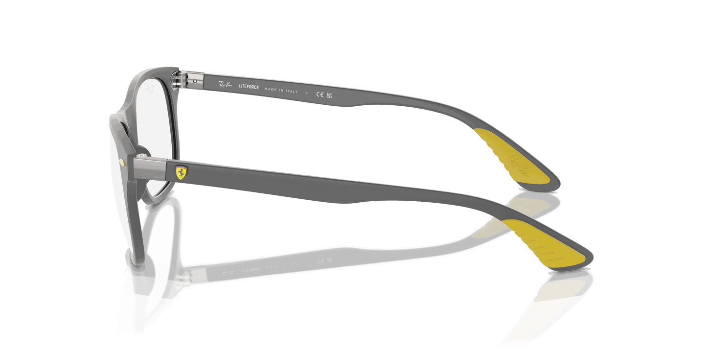 [Clear Lenses, Matte Grey Frame]