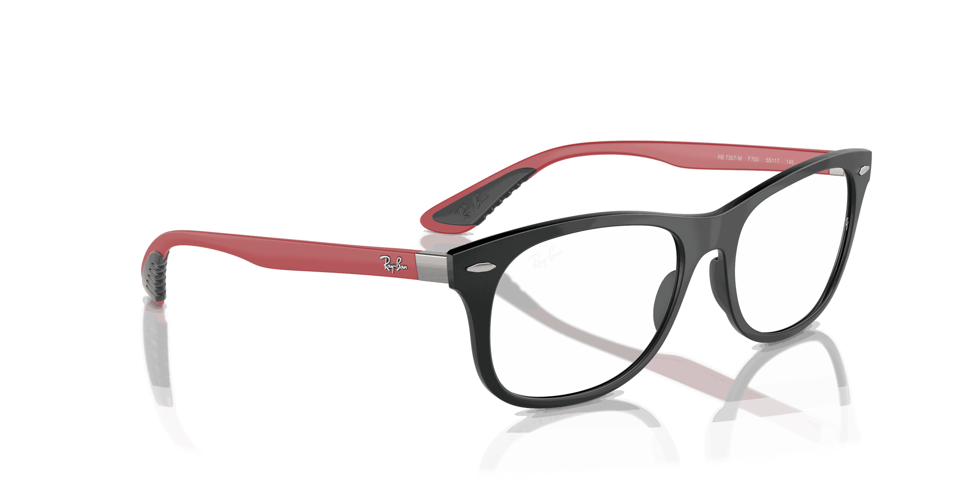 [Clear Lenses, Matte Black Frame]