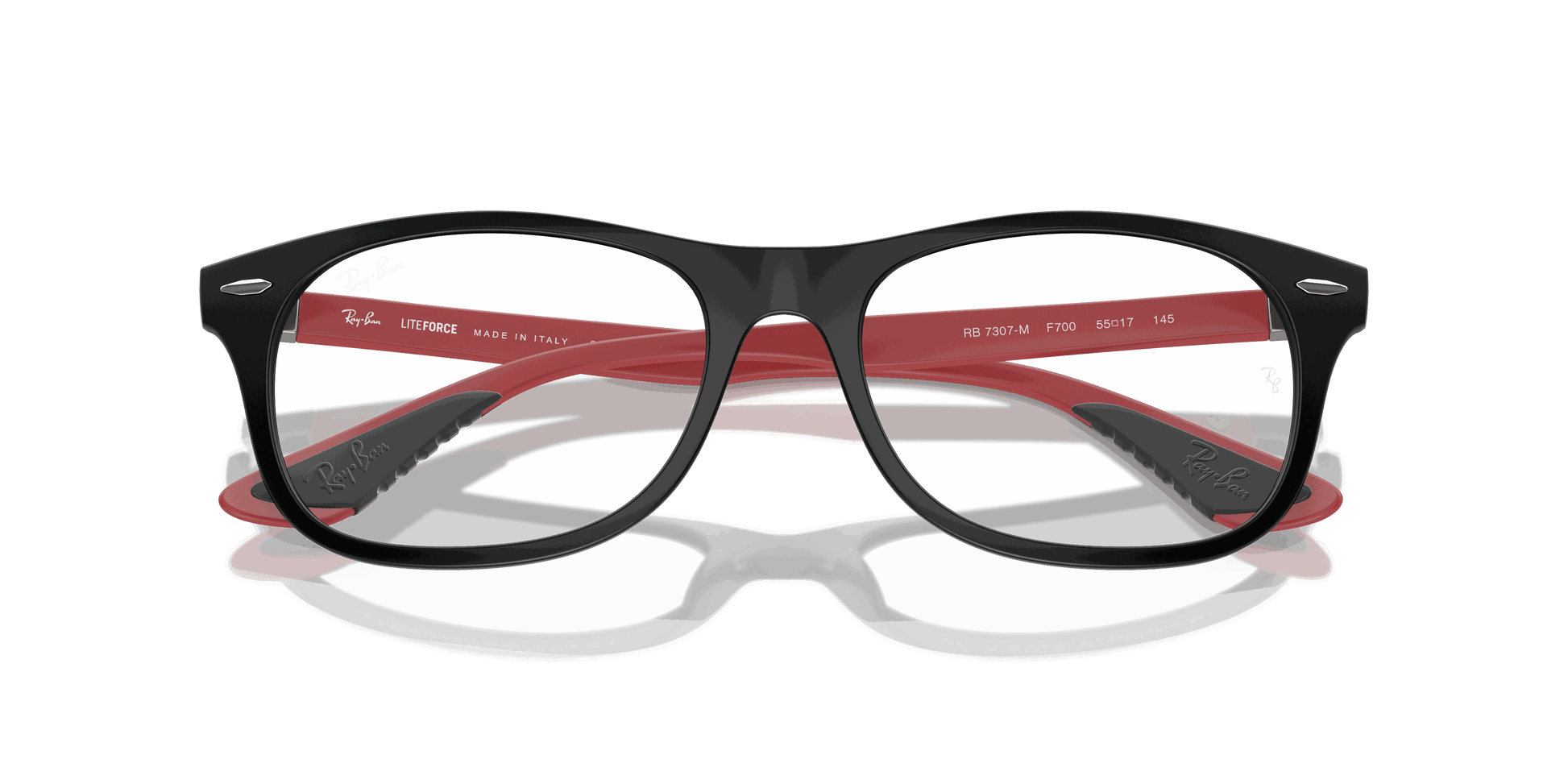 [Clear Lenses, Matte Black Frame]