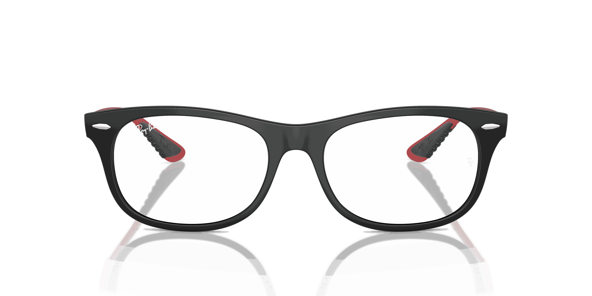 [Clear Lenses, Matte Black Frame]