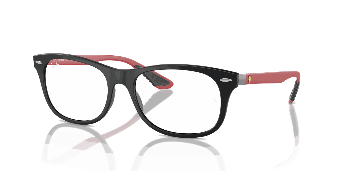 [Clear Lenses, Matte Black Frame]