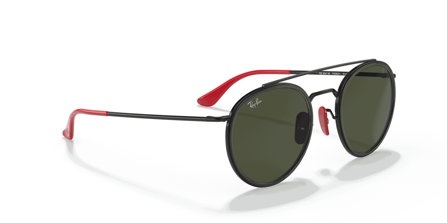 [G-15 Green Lenses, Polished Black Frame]