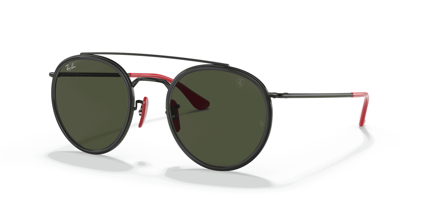 [G-15 Green Lenses, Polished Black Frame]