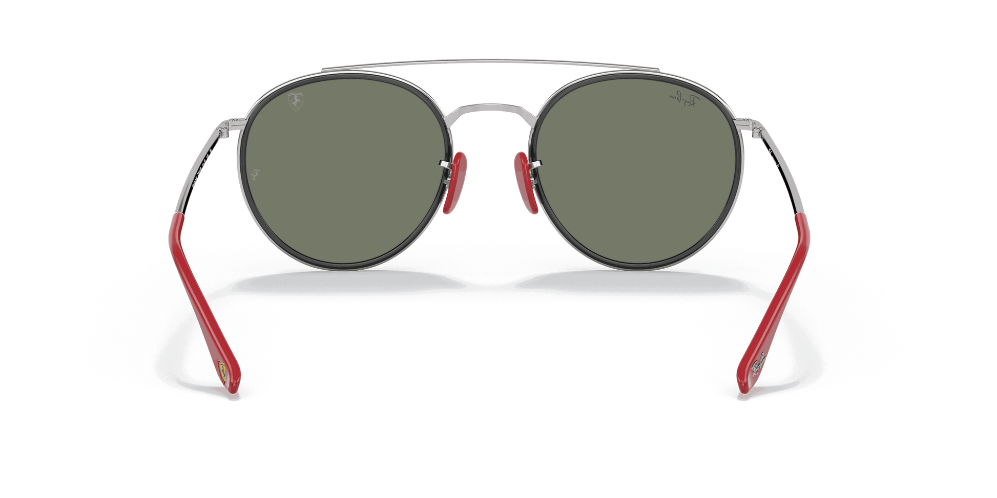 [Silver Flash Lenses, Polished Silver Frame]