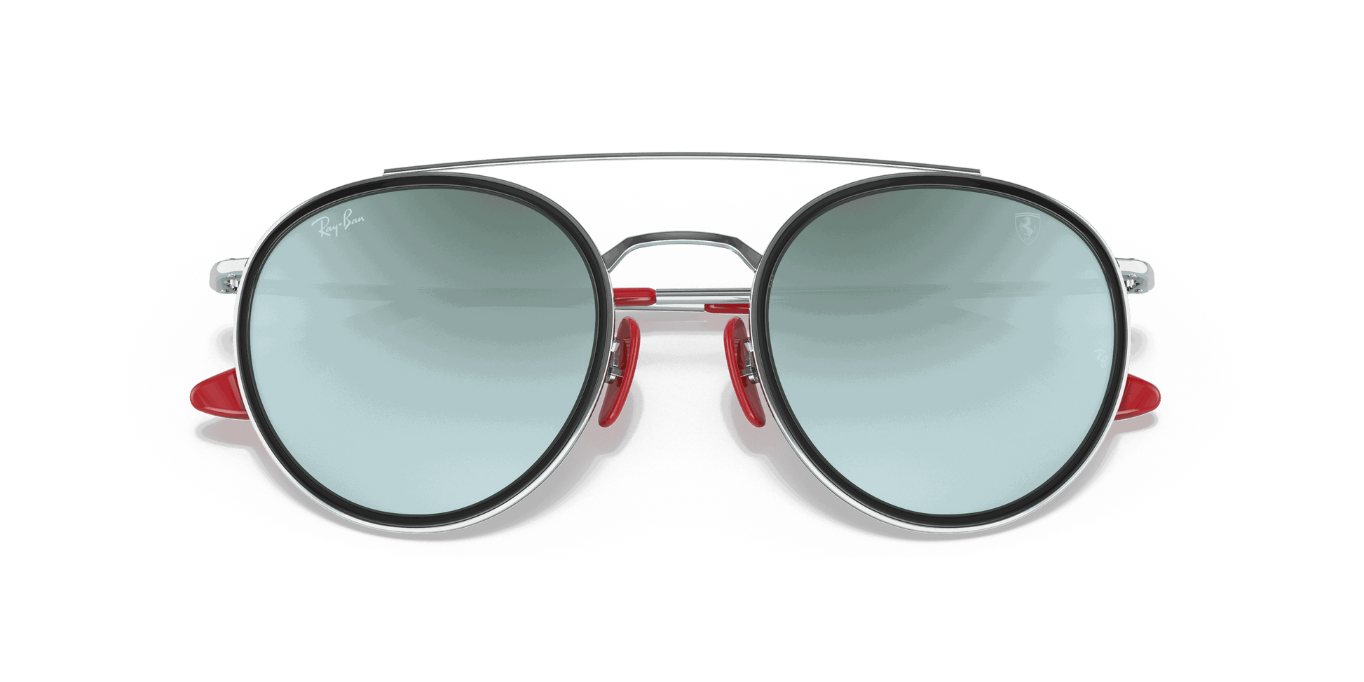 [Silver Flash Lenses, Polished Silver Frame]