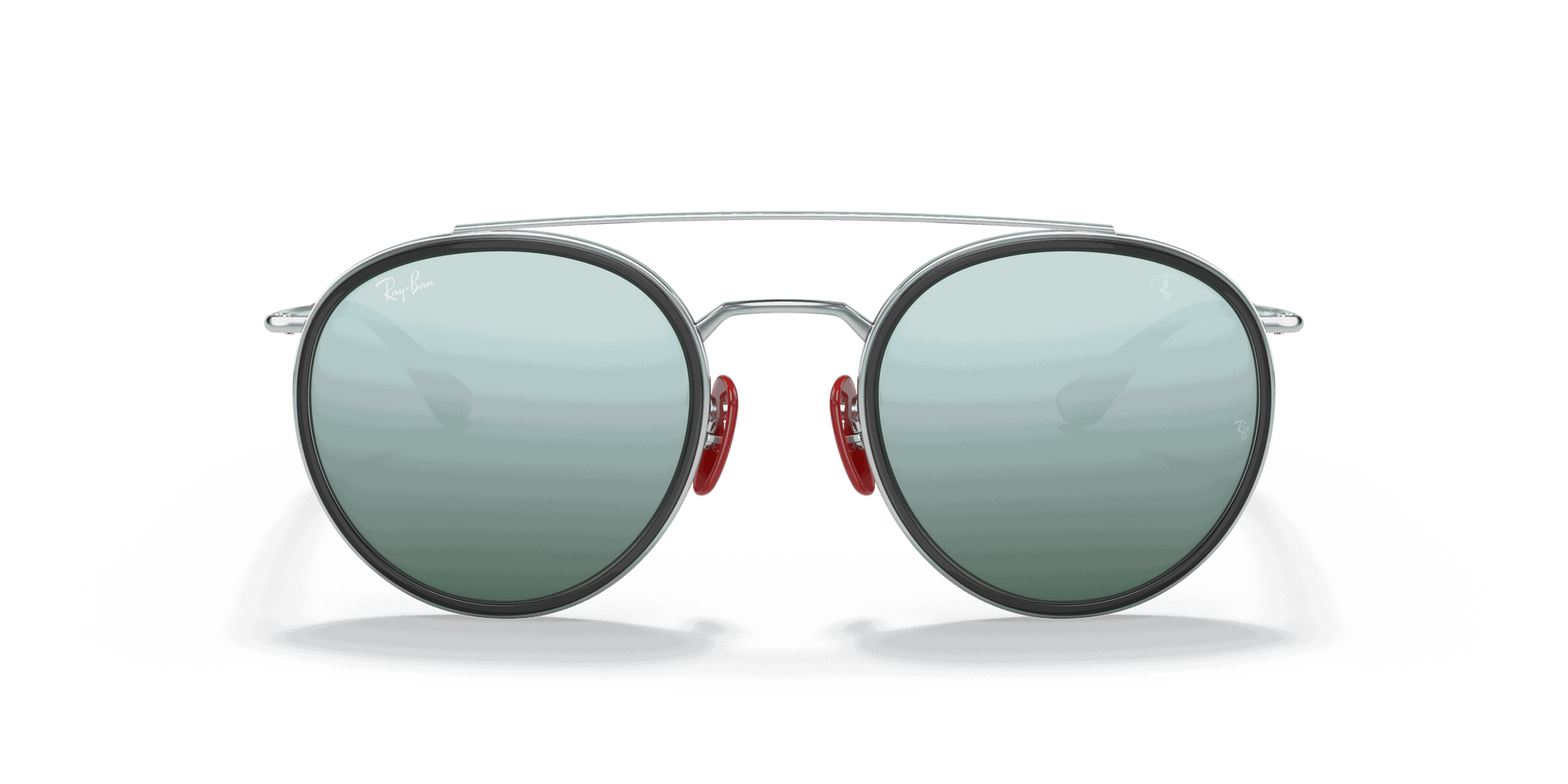 [Silver Flash Lenses, Polished Silver Frame]