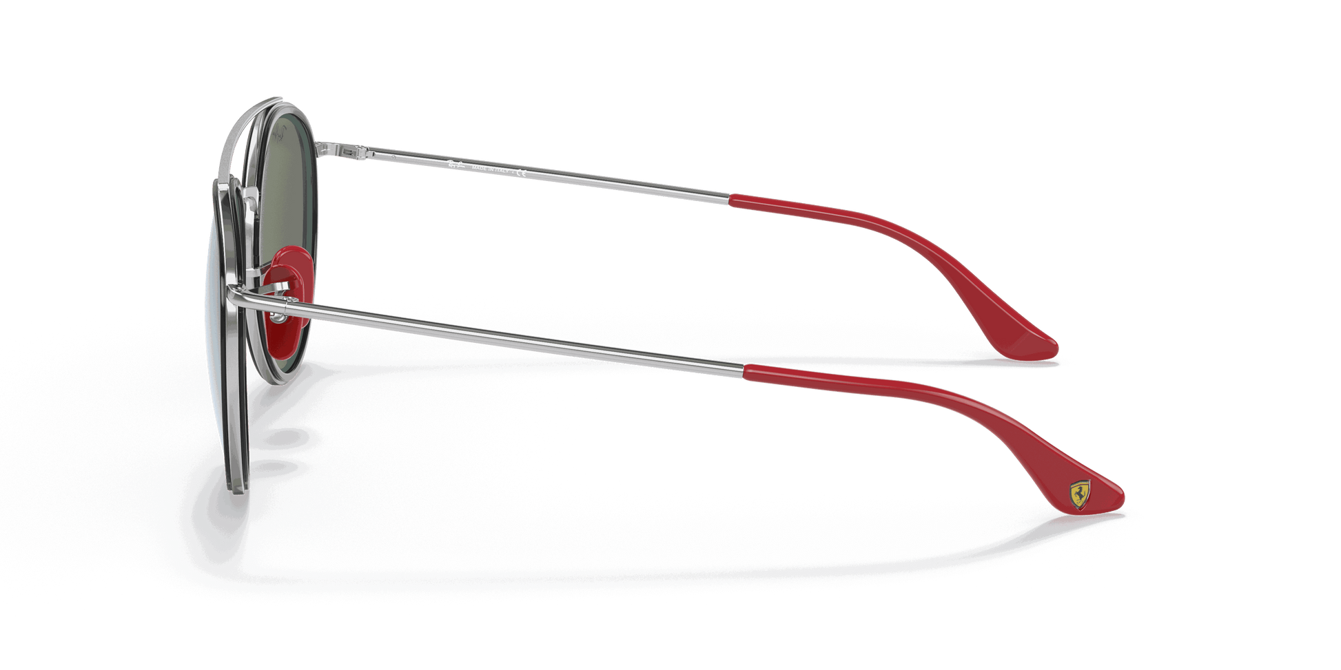 [Silver Flash Lenses, Polished Silver Frame]
