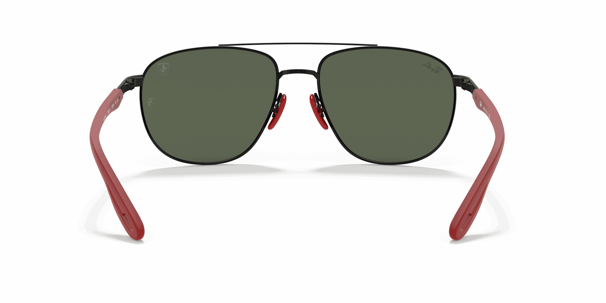 [Green Classic Lenses, Polished Black Frame]
