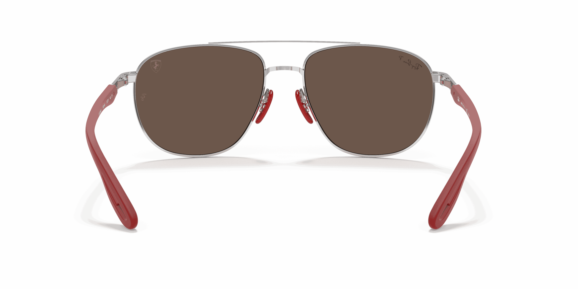 [Blue Lenses, Polished Silver Frame]
