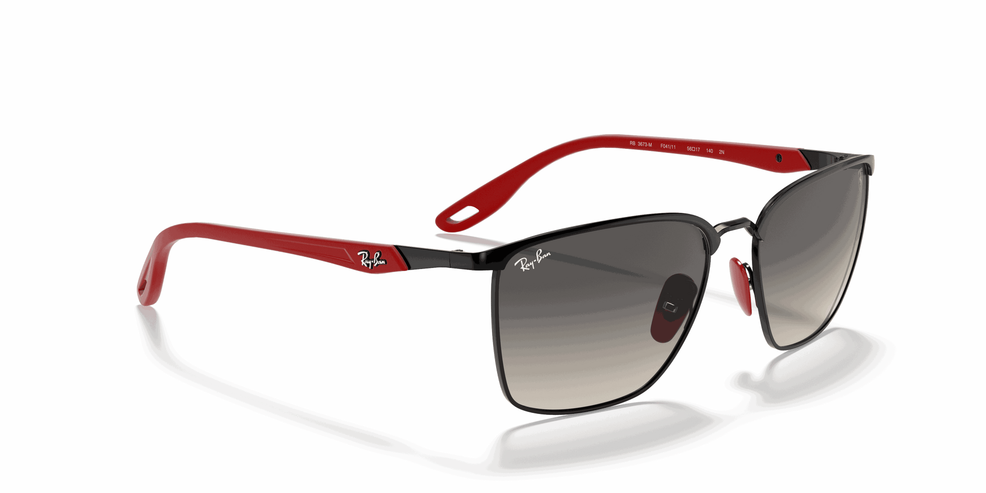 [Grey Gradient Lenses, Matte Black Frame]