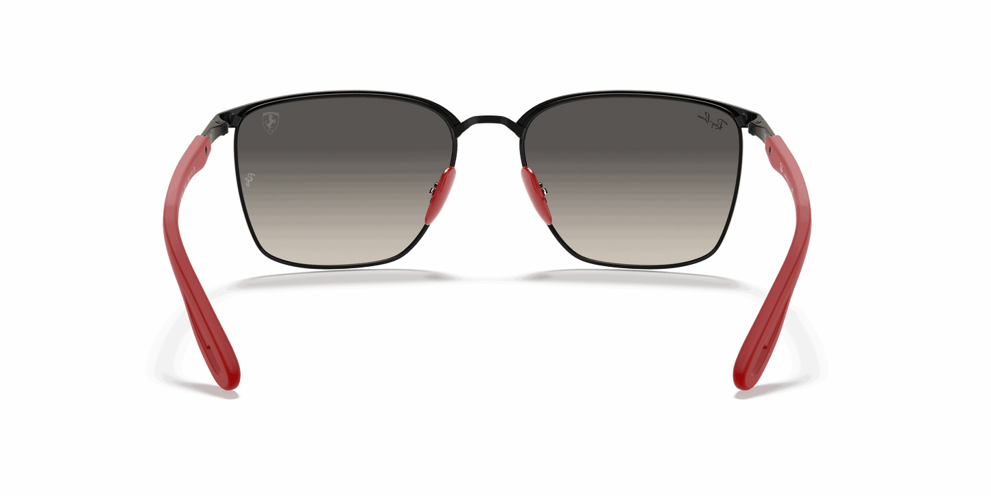 [Grey Gradient Lenses, Matte Black Frame]