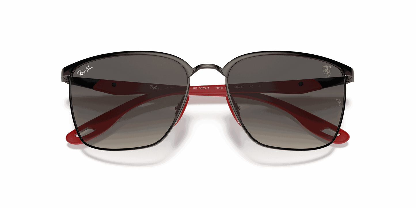 [Grey Gradient Lenses, Matte Black Frame]