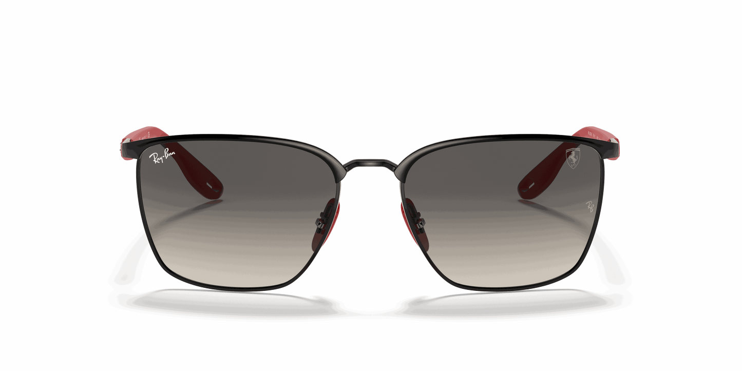 [Grey Gradient Lenses, Matte Black Frame]